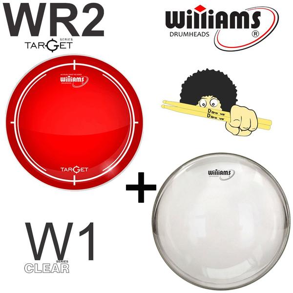 Peles Williams TARGET WR2 Duplo Filme RED - 14 WR2(Batedeira) W1(Resposta)