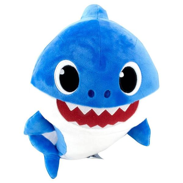 Pelúcia Musical Baby Shark - Azul - 30 Cm - Sunny