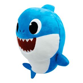 Pelúcia Musical Baby Shark Azul Toyng