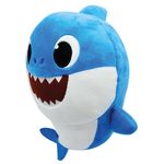 Pelúcia Musical Baby Shark - Azul - Toyng