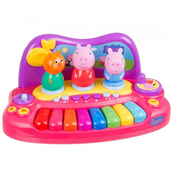 Peppa Piano com Personagens - Multikids - Peppa Pig