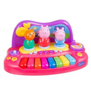 Peppa Piggy Multikids BR203 Piano com Personagens