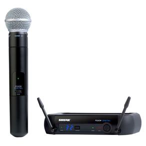 PGXD24BR / SM58 - Microfone Sem Fio de Mão PGXD24BR/SM58 Shure
