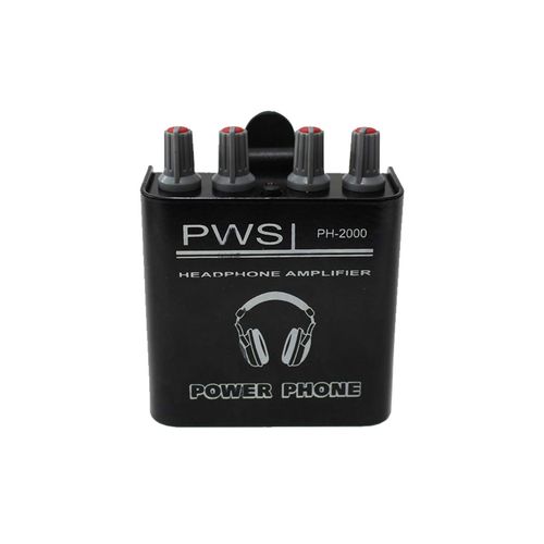 Ph2000 - Amplificador para 2 Fones Ph 2000 - Pws