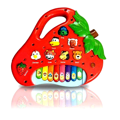 Piano Baby Musical Moranguinho Infantil - Strawberry Piano