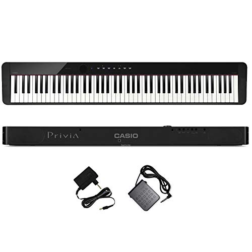 Piano Casio Privia PXS1000 88 Teclas Digital Preto com Fonte 235284731