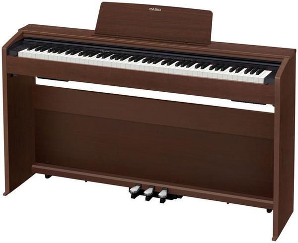 Piano Casio Px-870 Bn Privia Digital Marrom 88 Teclas