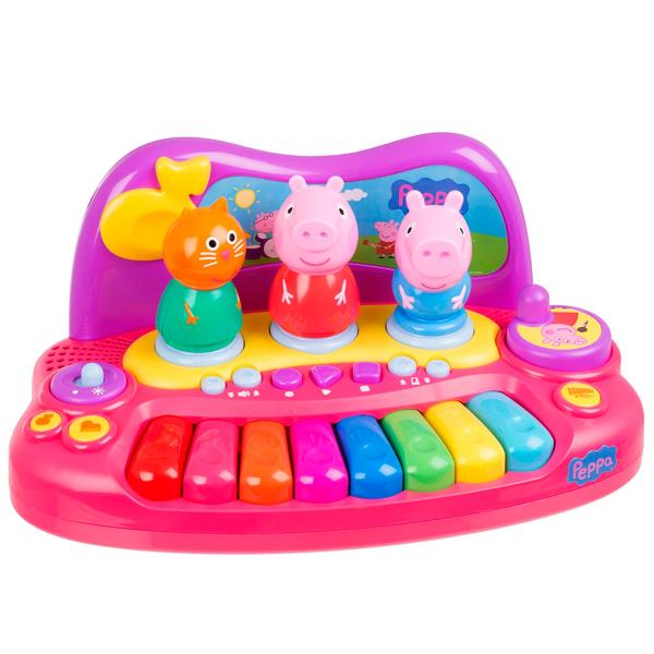 Piano com Personagens Peppa Pig Br203 Multikids