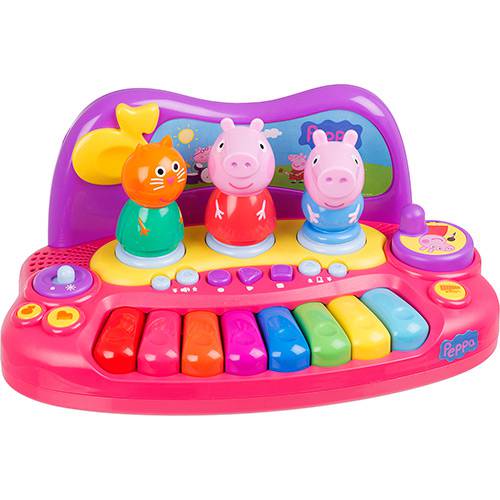 Piano com Personagens Peppa Pig - Multikids