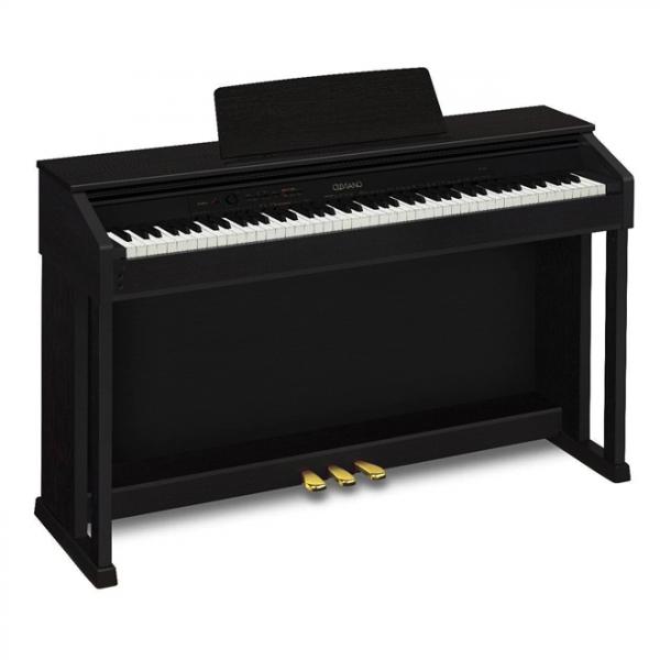Piano Digital 88 Teclas Madeira Preta Ap-460Bk Casio
