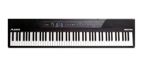 Piano Digital Alesis Recital 88 Teclas C/ 1 Ano de Garantia
