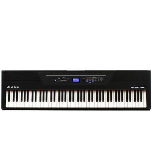 Piano Digital Alesis Recital Pro 88 Teclas Pesadas