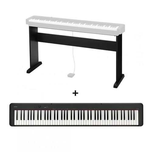 Piano Digital Casio Cdp S100 Bk Preto - 88 Teclas Bivolt