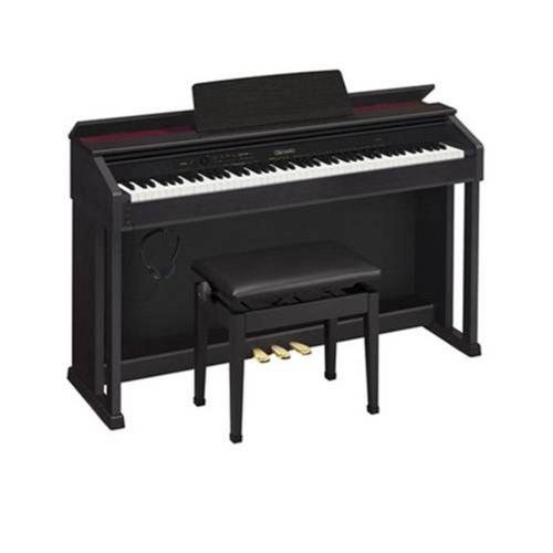 Piano Digital Casio Celviano Ap-460bk 88 Teclas 18 Timbres Madeira Preta