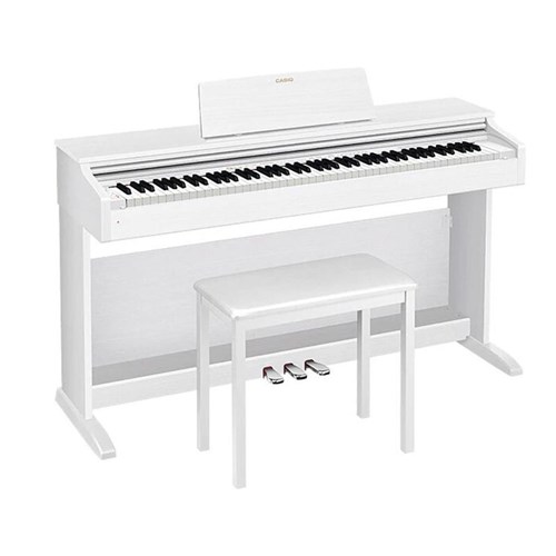 Piano Digital Casio Celviano Ap270 Branco C/ Fonte e Banco