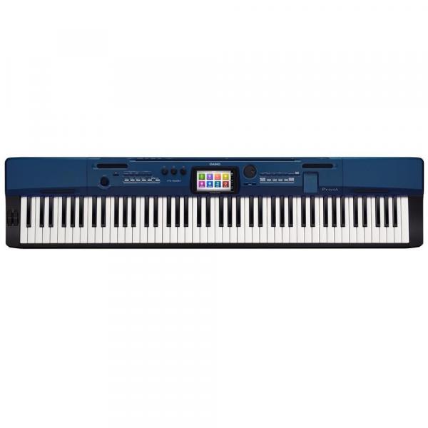 Piano Digital Casio Privia PX-560 MBE Azul 88 Teclas com 3 Níveis de Sensibilidade 2 Falante - Casio