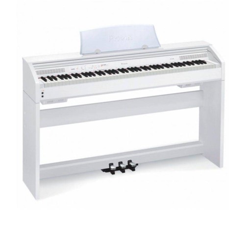 Piano Digital Casio Privia Px-760we Branco com 88 Teclas 128 Notas de Polifonia 250 Timbres