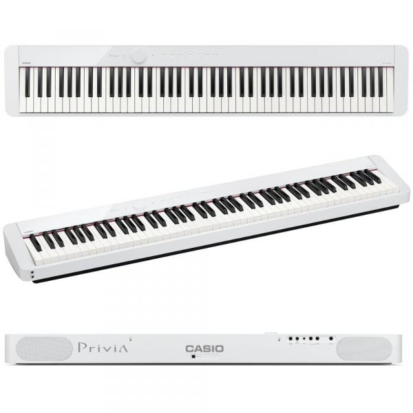 Piano Digital Casio Privia Px-S1000 Branco 88 Teclas 5 Níveis de Sensibilidade - Casio