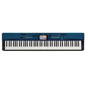 Piano Digital Casio PX-560MBE MIDI Azul com 88 Teclas Sensitivas e 650 Tons Integrados