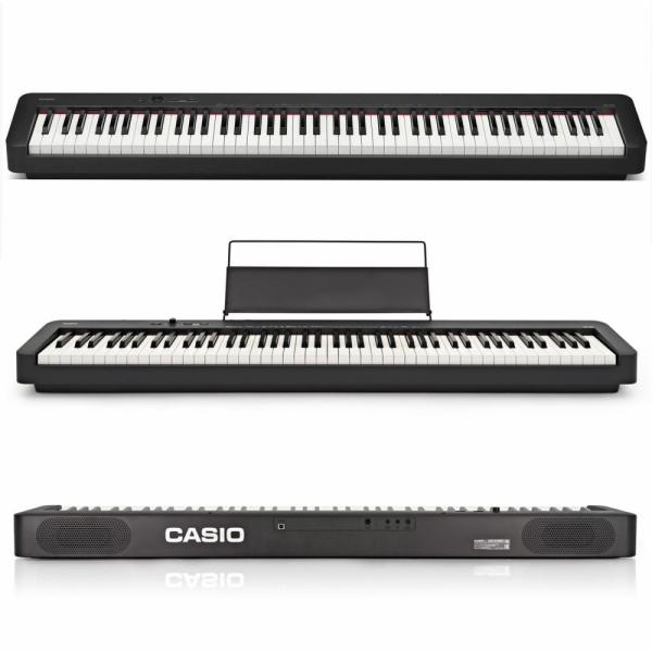 Piano Digital Casio Stage CDP-S100 BK Preto - 88 Teclas