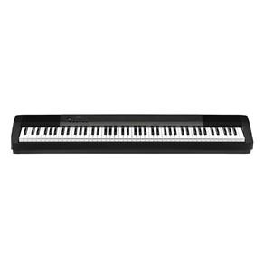 Piano Digital CDP130 BK CASIO Preto - 88 Teclas Sensitivas - 10 Timbres - 48 Notas de Polifonia - MIDI/USB - Inclui Pedal e Fonte