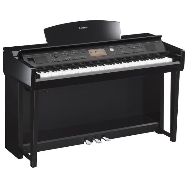 Piano Digital Clavinova Preto Cvp-705Pe Yamaha