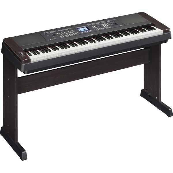 Piano Digital com Fonte Bivolt Preto 6W X 2 Dgx-650B Yamaha