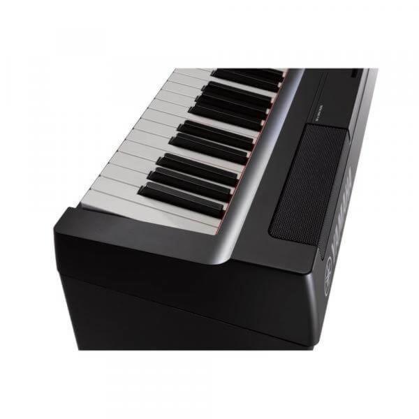 Piano Digital Compacto com Fonte P125B Preto Yamaha