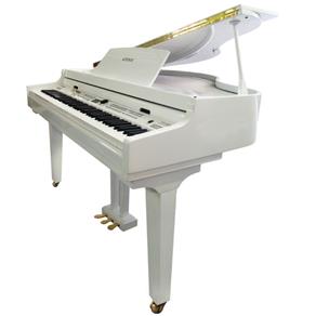 Piano Digital de Cauda Tokai TP88C Branco 88 Teclas - Acompanha Banco