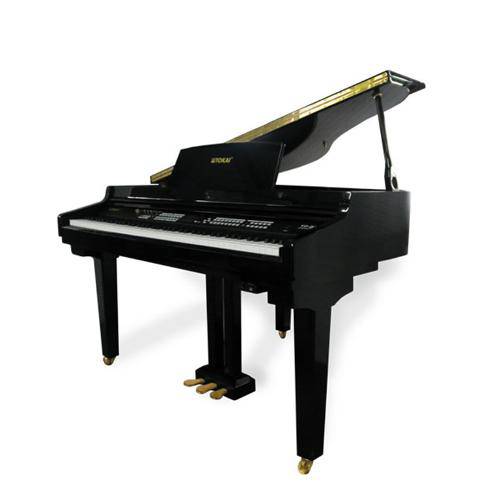 Piano Digital de Cauda Tokai Tp88c Preto 88 Teclas - Acompanha Banco