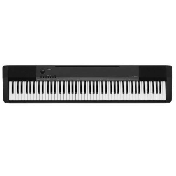 Piano Digital Portátil Casio CDP-135BK MIDI 88 Teclas e Polifonia 64 Notas Preto com Fonte e Pedal