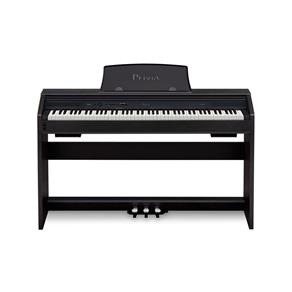 Piano Digital Privia com 88 Teclas, 3 Níveis de Sensibilidade e 128 de Polifonia Px-760We - Casio