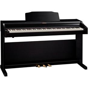Piano Digital Roland Rp501r Cb Preto com Banco