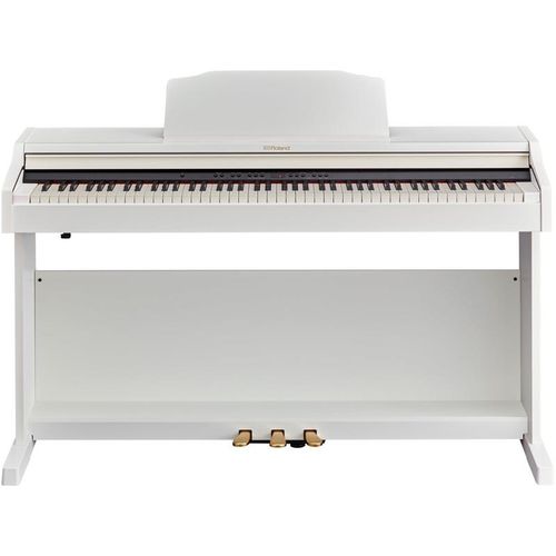 Piano Digital Roland Rp501r Wh Branco com Estante e Banco