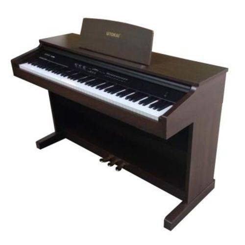 Piano Digital Tokai Tp-188M Móvel - Marrom, Bivolt