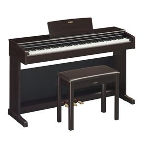 Piano Digital Yamaha Arius YDP-144R Marrom com 192 de Polifonia e 10 Timbres