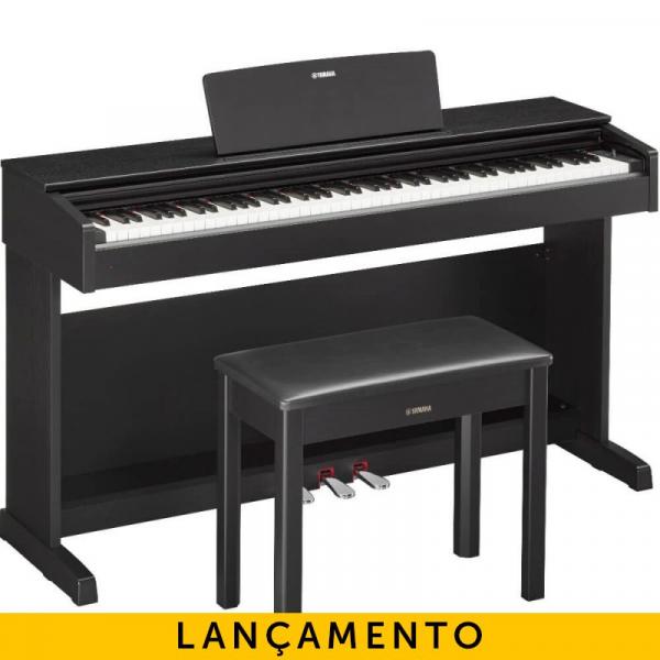 Piano Digital Yamaha Arius YDP-143B Preto 88 Teclas