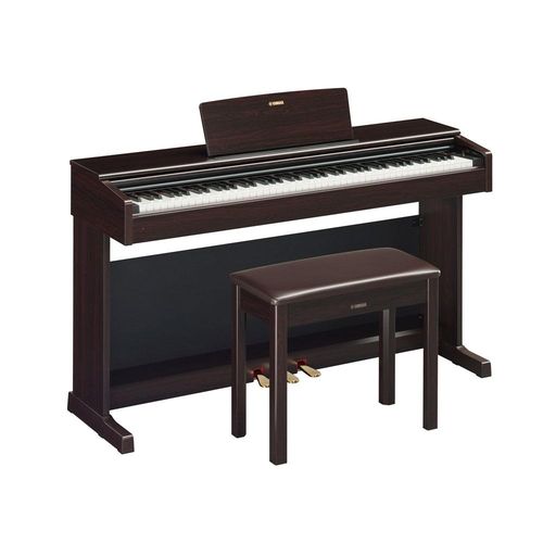 Piano Digital Yamaha Arius YDP144 Rosewood com Banco