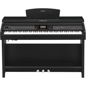 Piano Digital Yamaha Clavinova Cvp-701b com Estante e Banco
