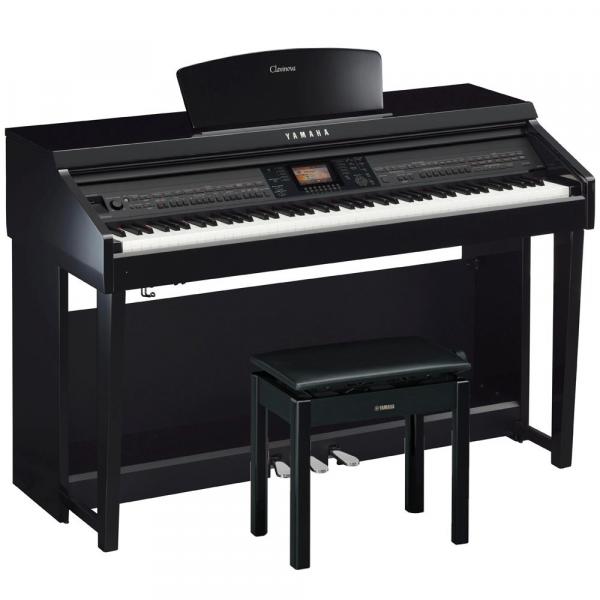 Piano Digital Yamaha Clavinova CVP701 Polished Ebony