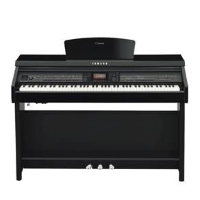 Piano Digital Yamaha CVP-701B MIDI Preto 88 Teclas Sensitivas com 310 Ritmos Display LCD e 770 Sons