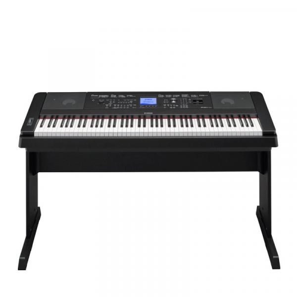 Piano Digital Yamaha DGX-660B Preto com 192 de Polifonia e 554 Timbres