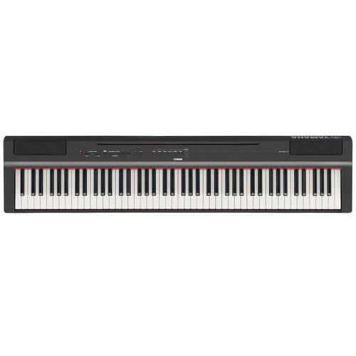 Piano Digital Yamaha P 125 Preto-88 Teclas com Fonte Bivolt