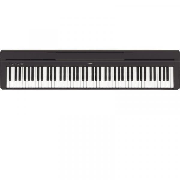 Piano Digital Yamaha P-45B Compacto com 88 Teclas 10 Sons e 64 Notas Polifônicas