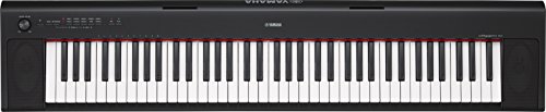 Piano Digital Yamaha Piaggero Np32 76 Teclas Preto