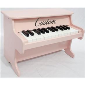 Piano Infantil Armário - Piano de Armário de Madeira Pequeno Custom Rosa