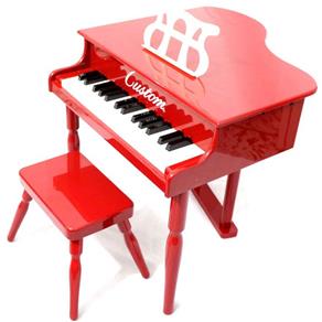 Piano Infantil Custom 309B-4 (Vermelho)