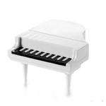 Piano Keyboard Forma Fruit Fork para crianças Sobremesa Bolo Kitchen Bar Louça Decor