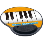 Piano Keys Pattern Música Mouse Pad Toy elétrica