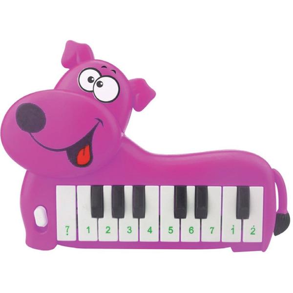 Piano Musical Cachorrinho - Rosa - Kitstar